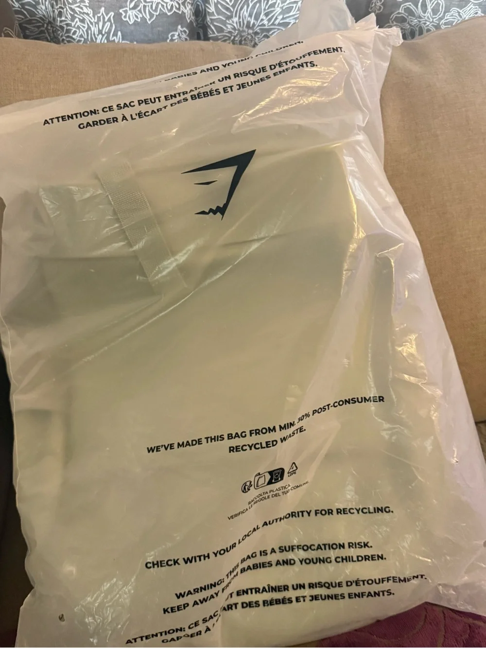NEW Gymshark Small Sleek Backpack Haze Green